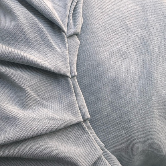 OGL Mockneck Tucks Midi Dress NWT SIZE S/P - Picture 5 of 6